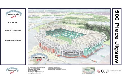 Parkhead Stadium Fine Art Jigsaw Puzzle  - Celtic FC